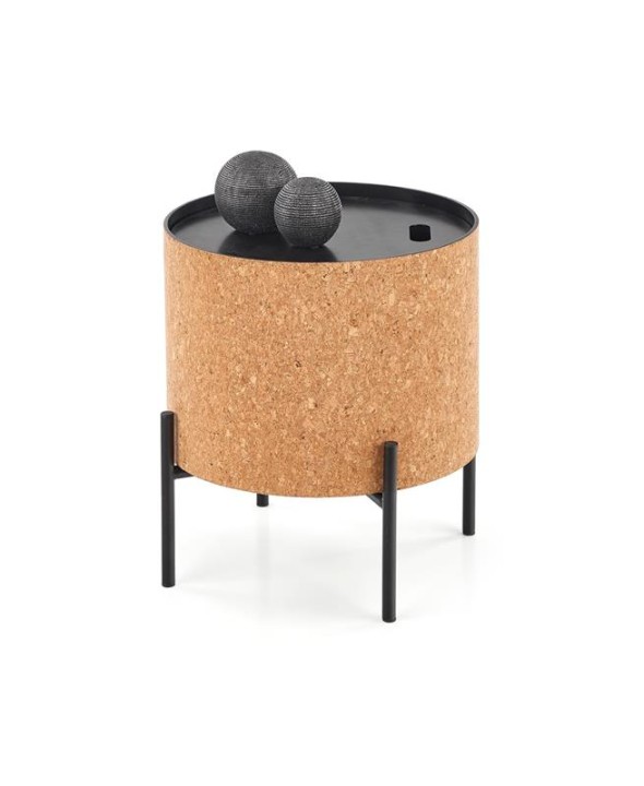 Журнальний столик HALMAR SASHA Натуральний / Чорний